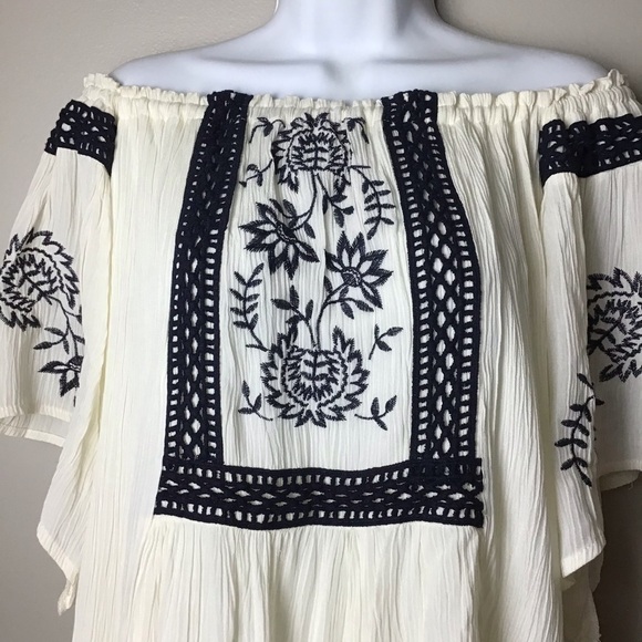 Altar’d State Off Shoulder Tunic/Mini Dress - Picture 5 of 7